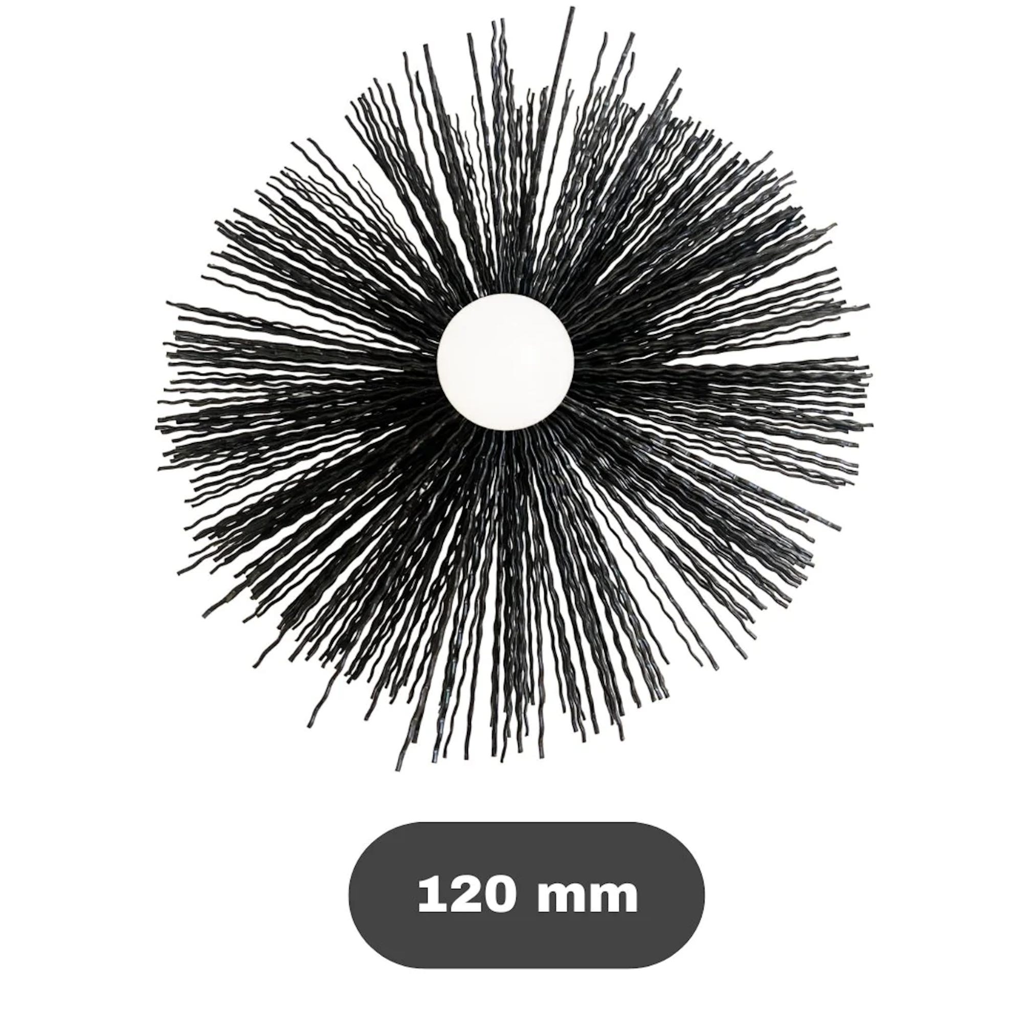 SHAFFER PRO - Brosse de ramonage poêle pellet - hérisson ramonage Ø120 ...