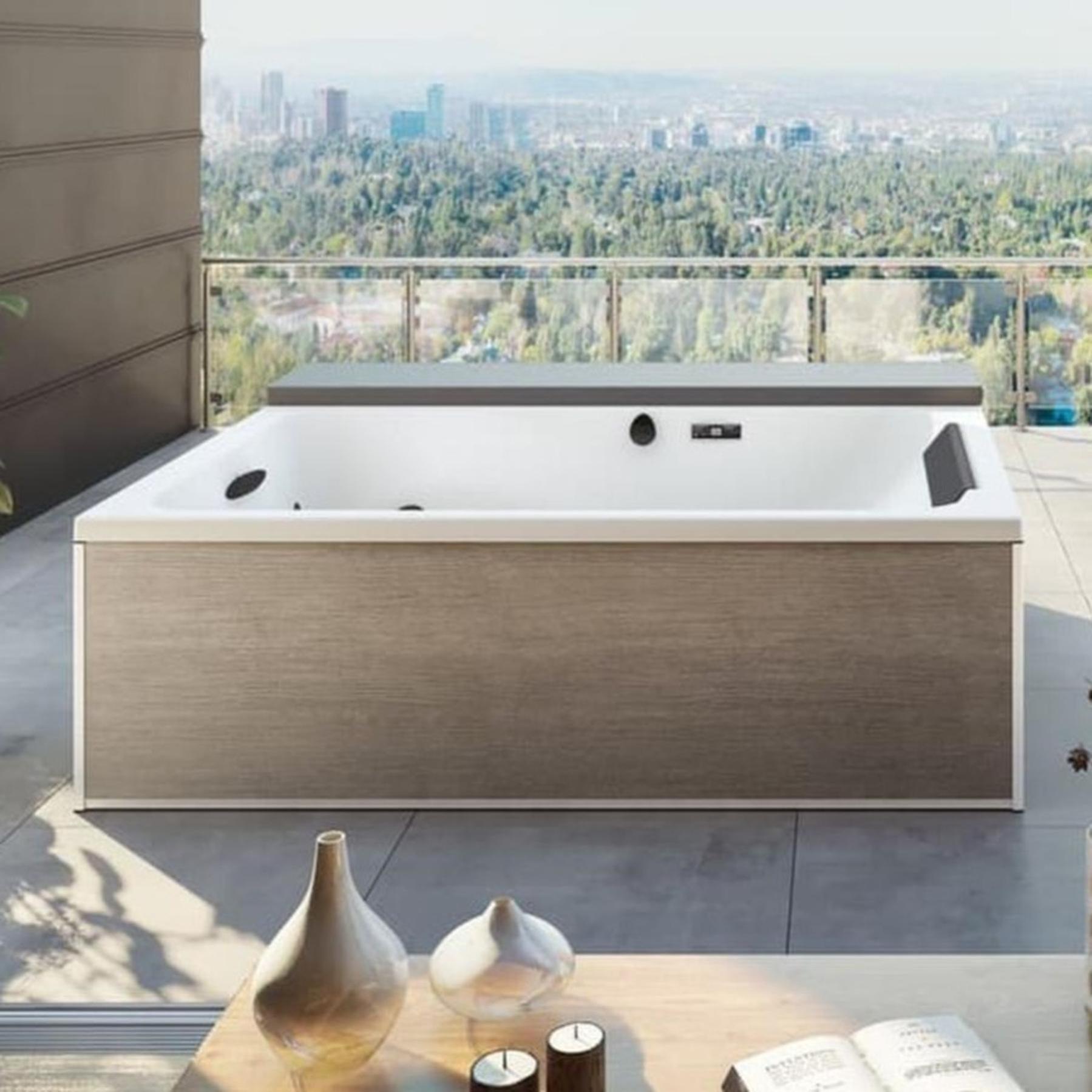 Copertura Termica Rotonda MSpa Per Spa 6 Persone – Grigio, Usata In Buone Condizioni