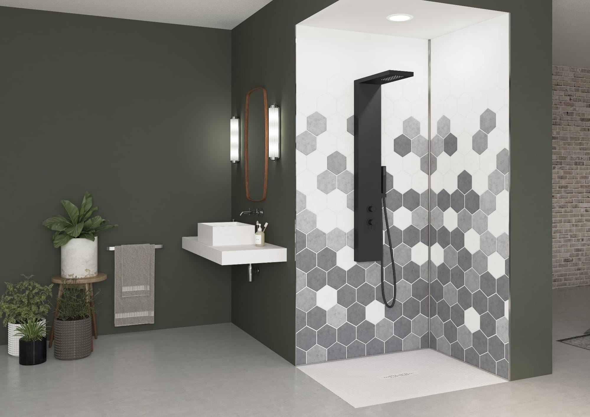 Panneau Composite Pour Salle De Bain