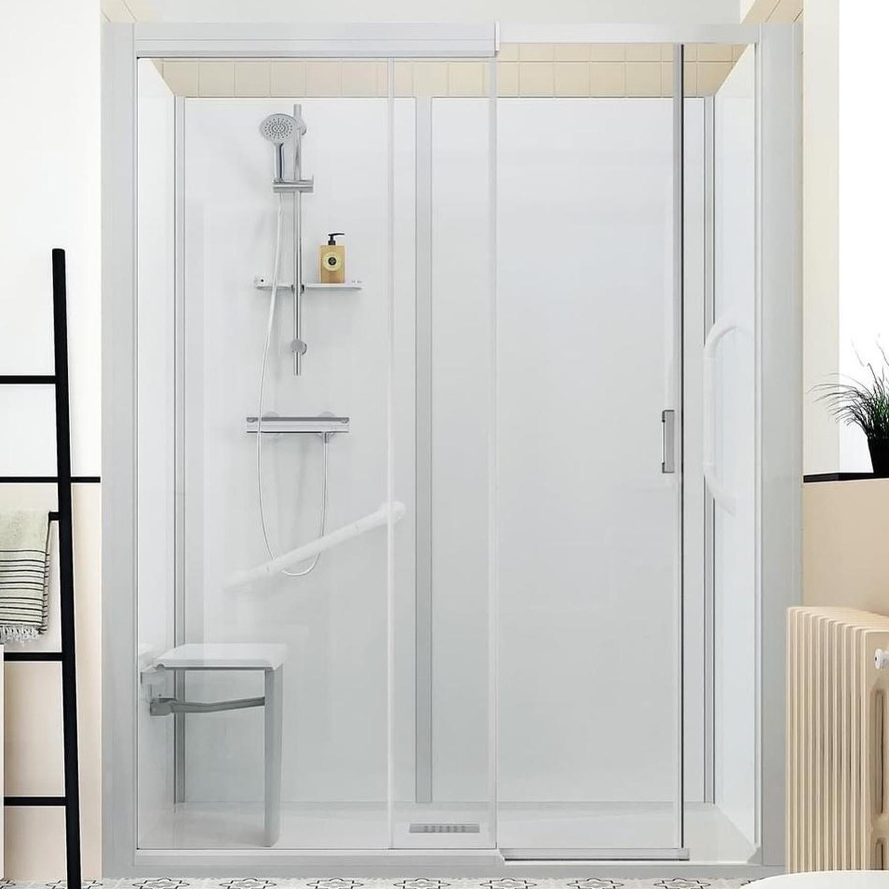 Kinedo Cabine de douche Kinemagic Sérénité+ 120x90 niche version mixte