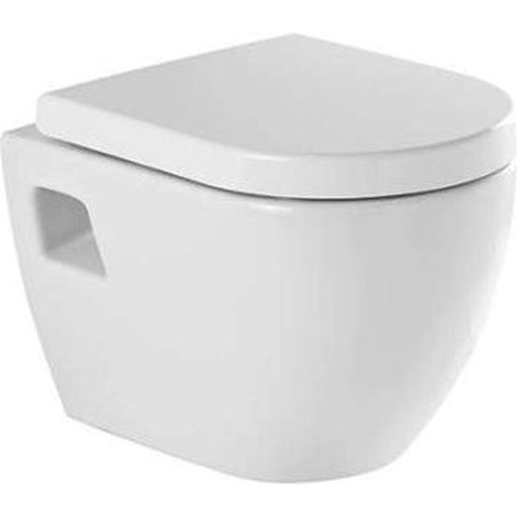 Pack WC suspendu céramique traditionnelle Gamme PRO SANINDUSA Sanibold