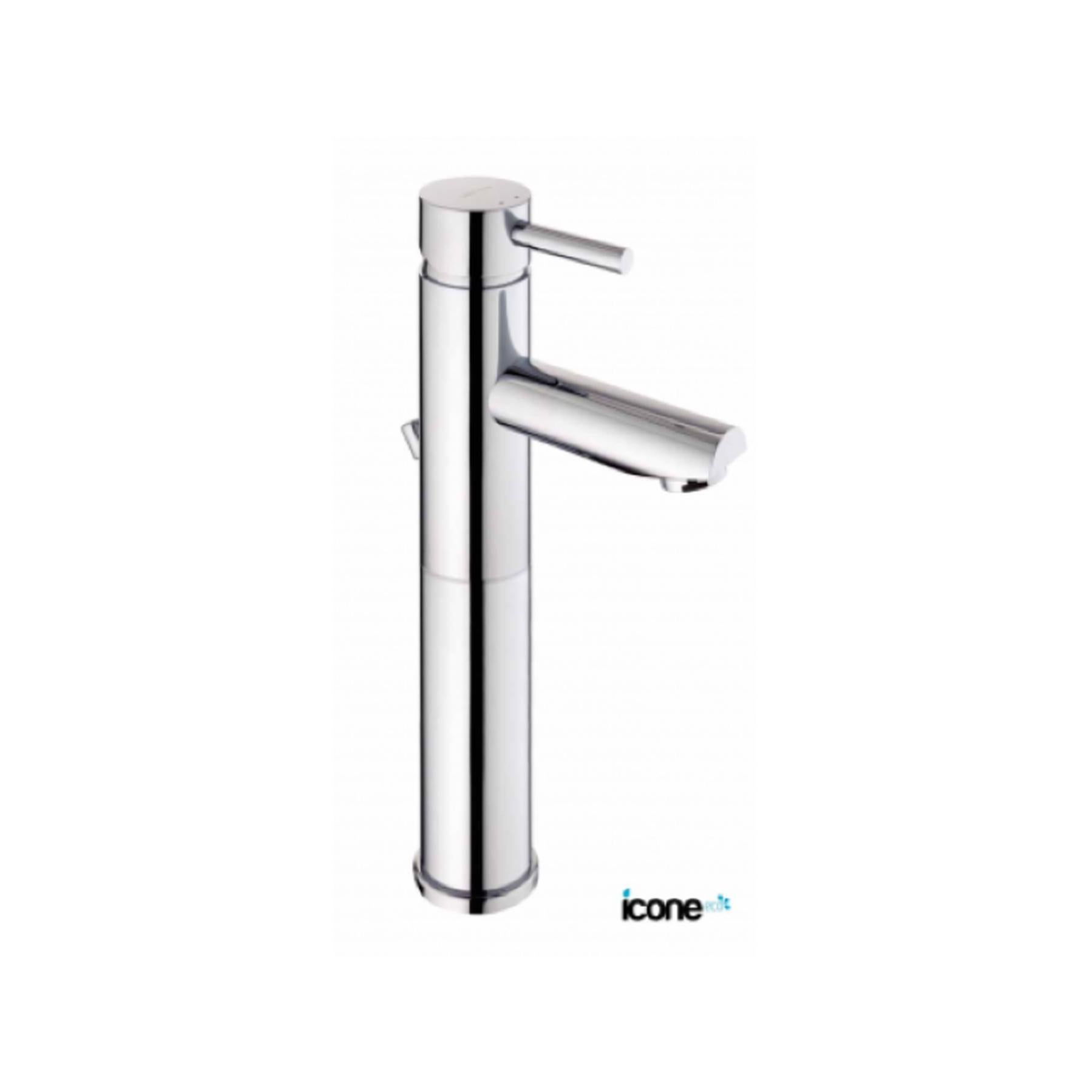Bristan Clessidra Eco Start Miscelatore Lavabo Cromato - Tecnologia A Risparmio Idrico Ed Energetico