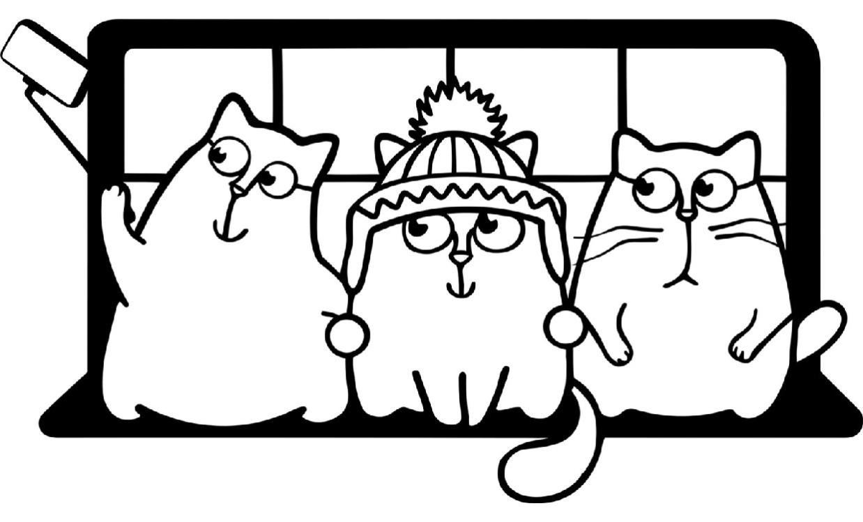 Decorazione Da Giardino In Metallo Arrugginito – Gatto Snello Con Coda Riccia – Sagoma 42,5x18 Cm Per Recinzione E Parete