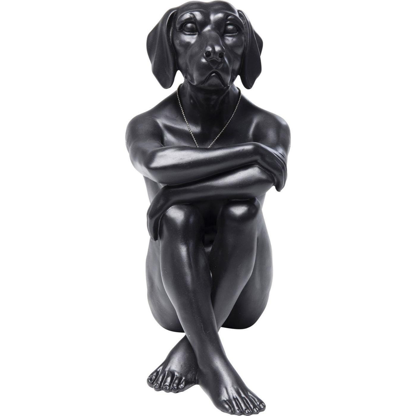 KARE DESIGN - Déco chien Toto XXL noir Kare Design KARE DESIGN - Déco chien Toto XXL noir Kare Design