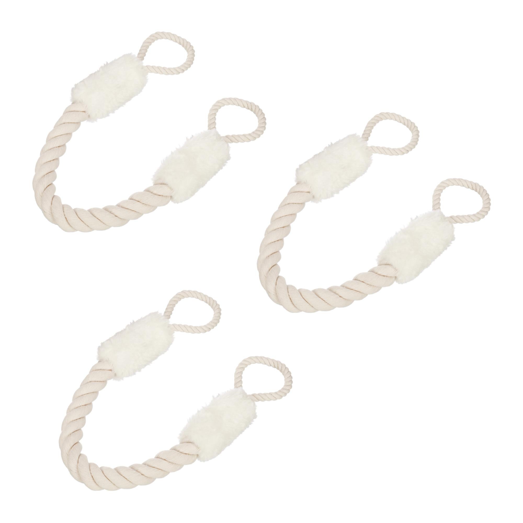 relaxdays 2 x Butoir de porte en tissu chien