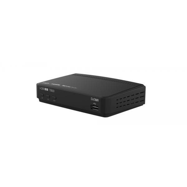 Receptor TDT Klack RICD1230 Sintonizador DVB-T2, USB GRABADOR