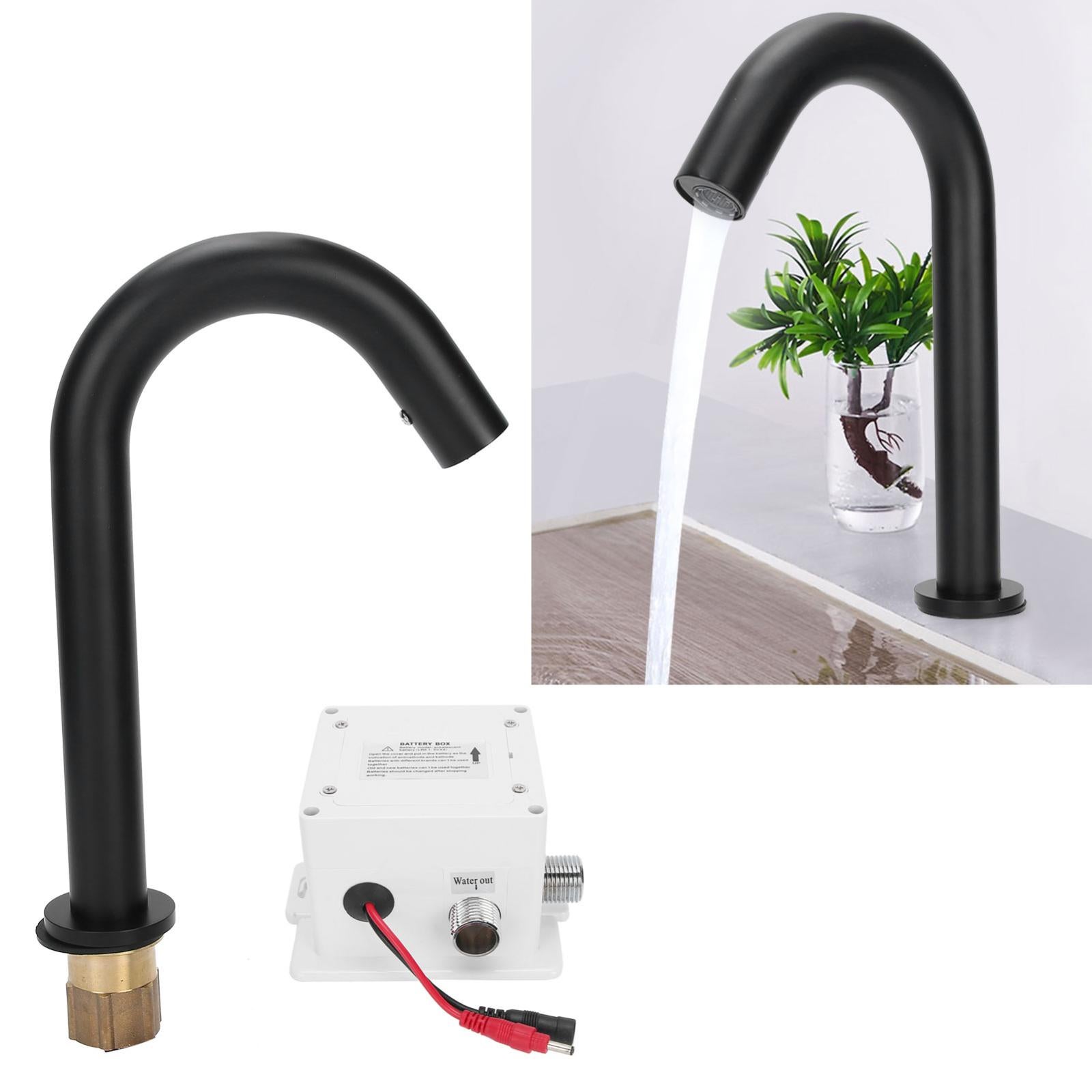 Robinet Lavabo Automatique Sensoriel - Laiton Avec Alimentation Piles - Sans Contact