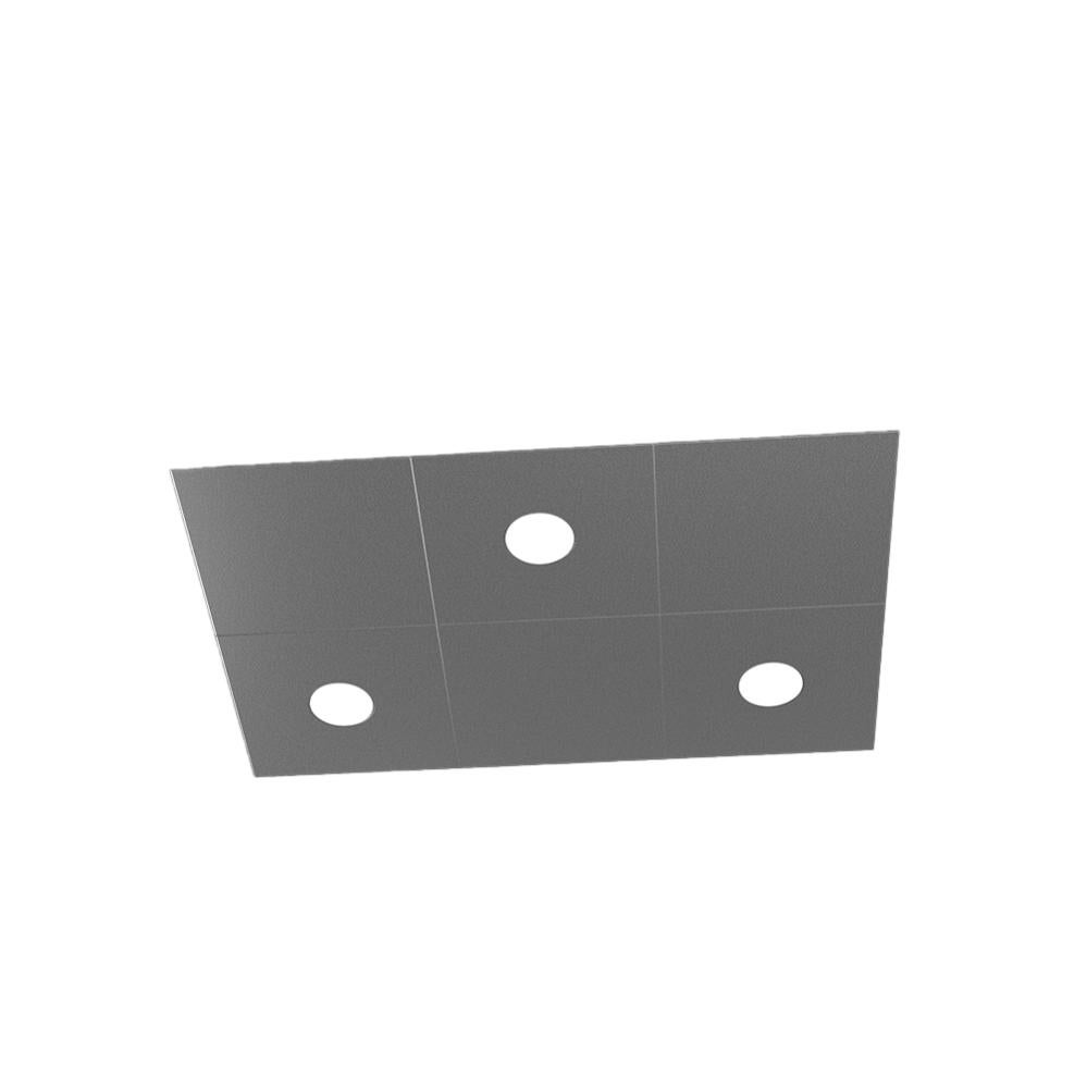 Placca Eikon VIMAR 3 moduli antracite opaco | Leroy Merlin