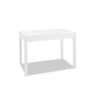 Mesa de cocina abatible laminado blanco Zaragoza 90 x 50 x 12 cm