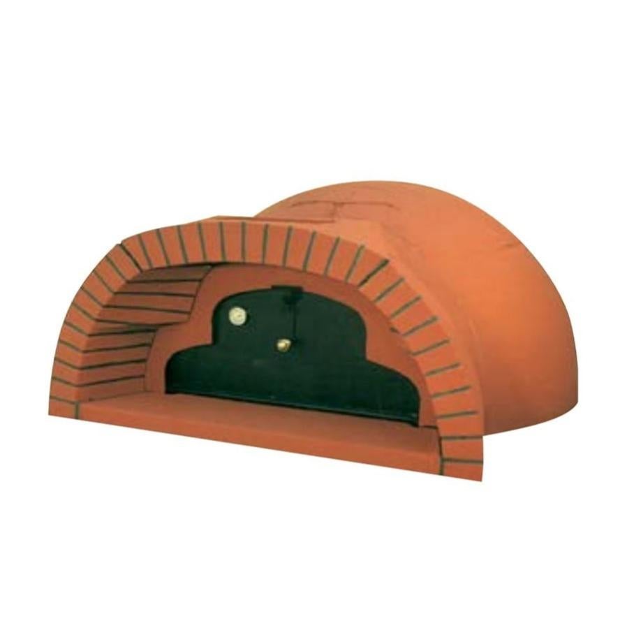 Portina Forno a legna prefabbricato 110 x 110 cm con portina larga mod. Liguria ...