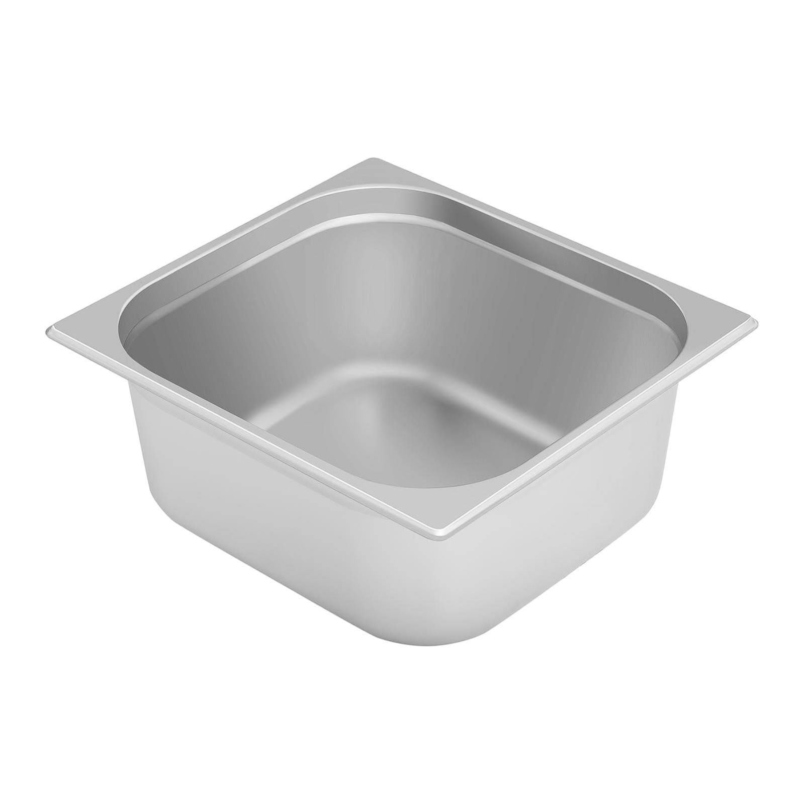 APS 81700 GN 2/3 récipient en acier inoxydable, 35, 4 x 32, 5 x 2 cm, 1,5 l