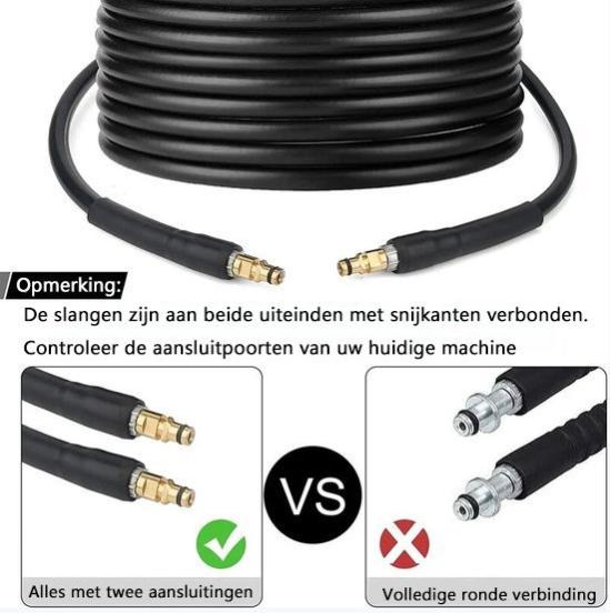 Tuyau 10m 160bar Tuyau Haute Pression 10m Pour Kärcher K2 K3 K4 K5