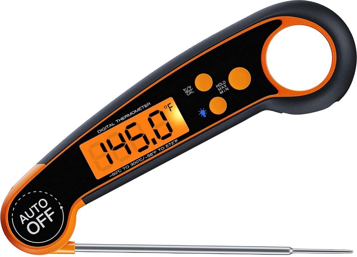 Thermomètre à Viande Numérique Electrolux - Avec Minuterie Et Alarme - Précision Cuisson