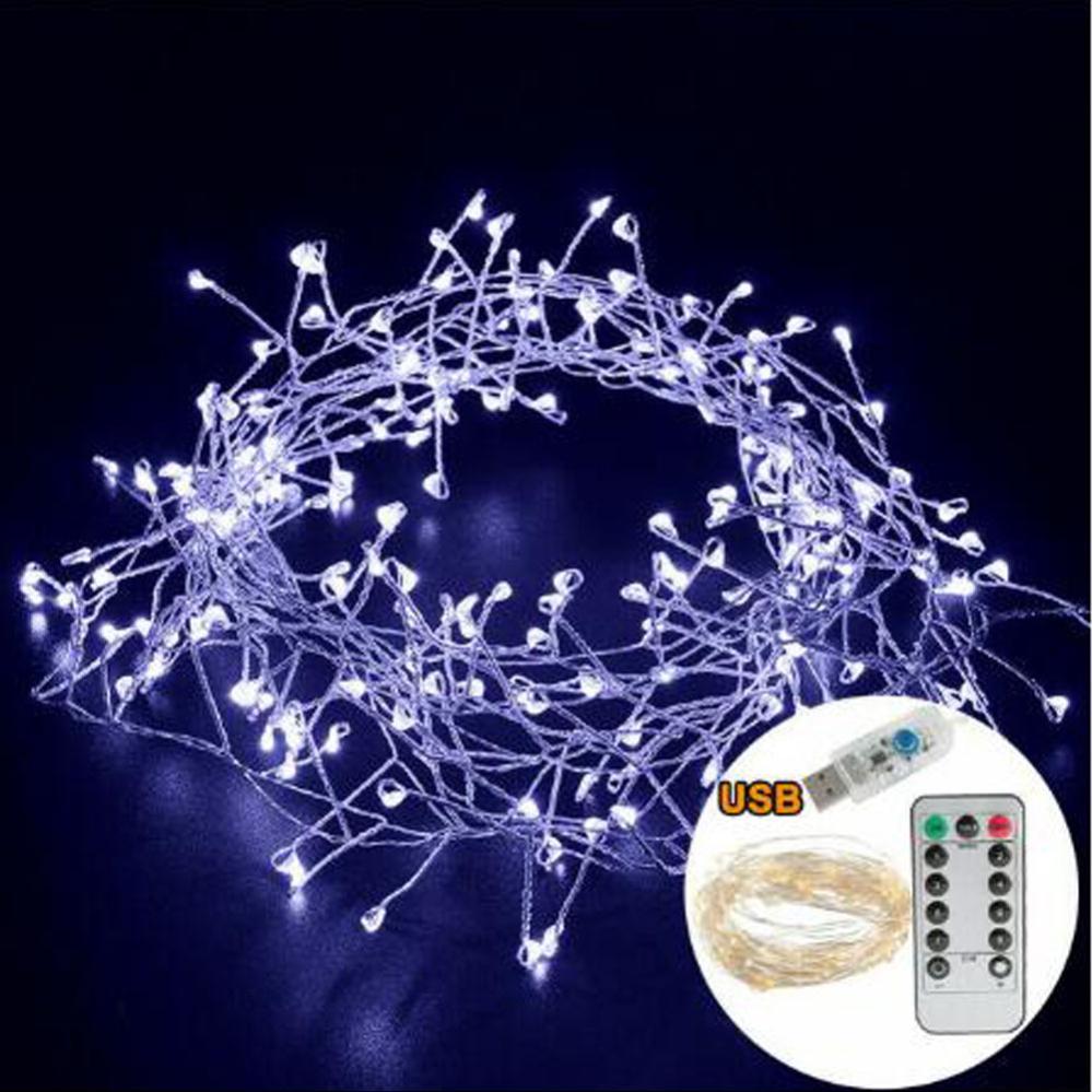 Guirlande Lumineuse 12 Mètres 120 LEDs - Étanche IP65 - Pour Noël, Fêtes, Décoration - Neuf