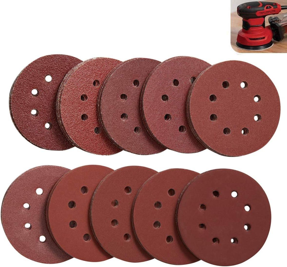50 Pièces Papier a Poncer, 80x133mm Feuilles Abrasives 40/60/80/120/240 50 Pièces Papier a Poncer, 80x133mm Feuilles Abrasives 40/60/80/120/240