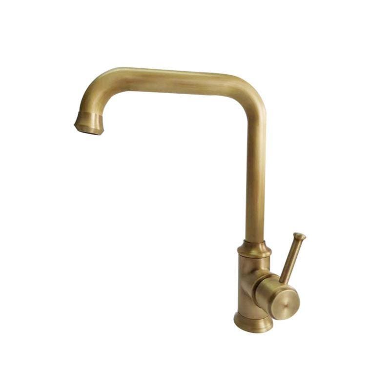 Grifo de fregadero de cocina vintage grifo de lavabo giratorio de 360 mezclador monomando para bano Leroy Merlin