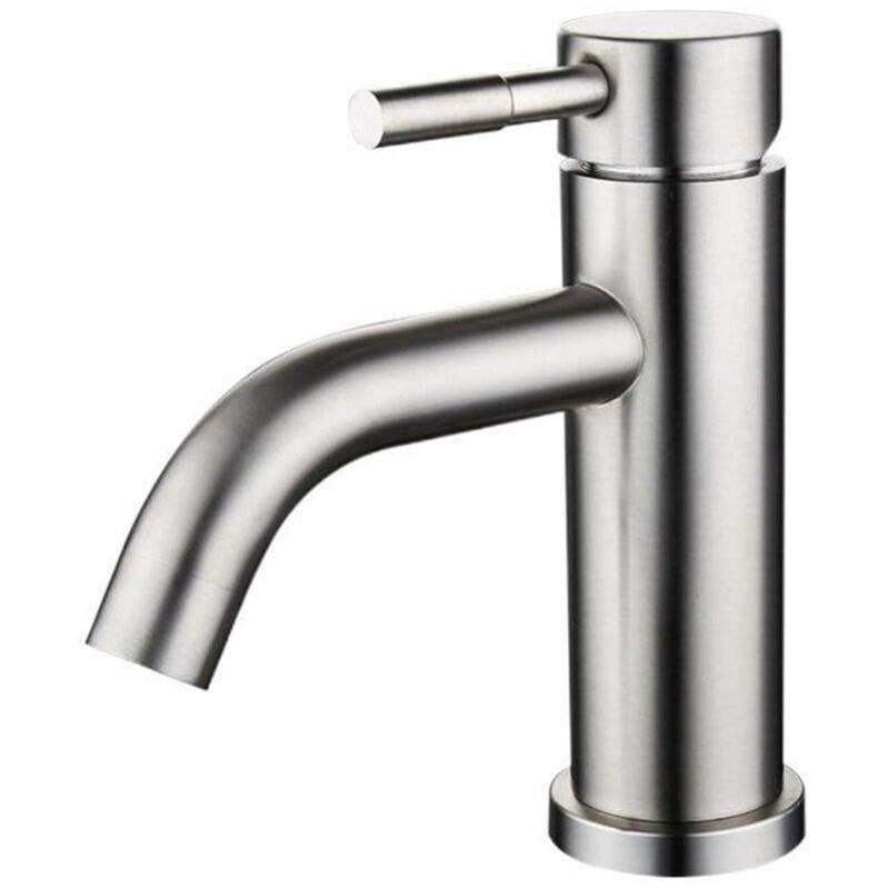 Robinet De Salle De Bain Noir Mat – Mitigeur Monocommande Design Et économique - 3