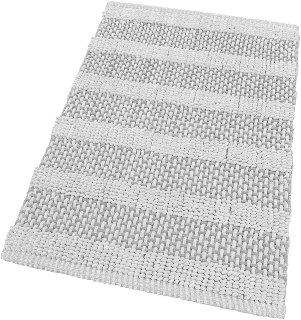Furn. Tappetino Da Bagno Semi Circle In Cotone Intrecciato – Morbido E Antiscivolo, 1400 GSM - 3