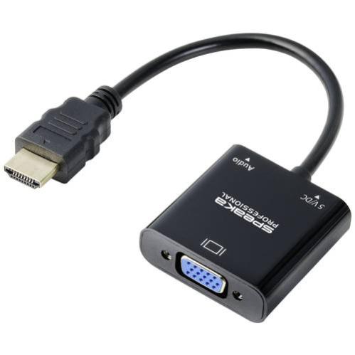 SpeaKa Professional SP10352148 HDMI / VGA Adaptateur [1x HDMI® 1x