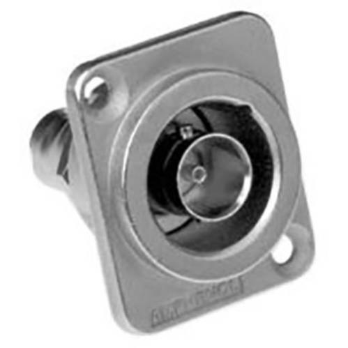 BNC-126 Socle BNC Femelle Droit Brasage - Connecteur Sur Panneau Avec Bride 4 Ouvertures