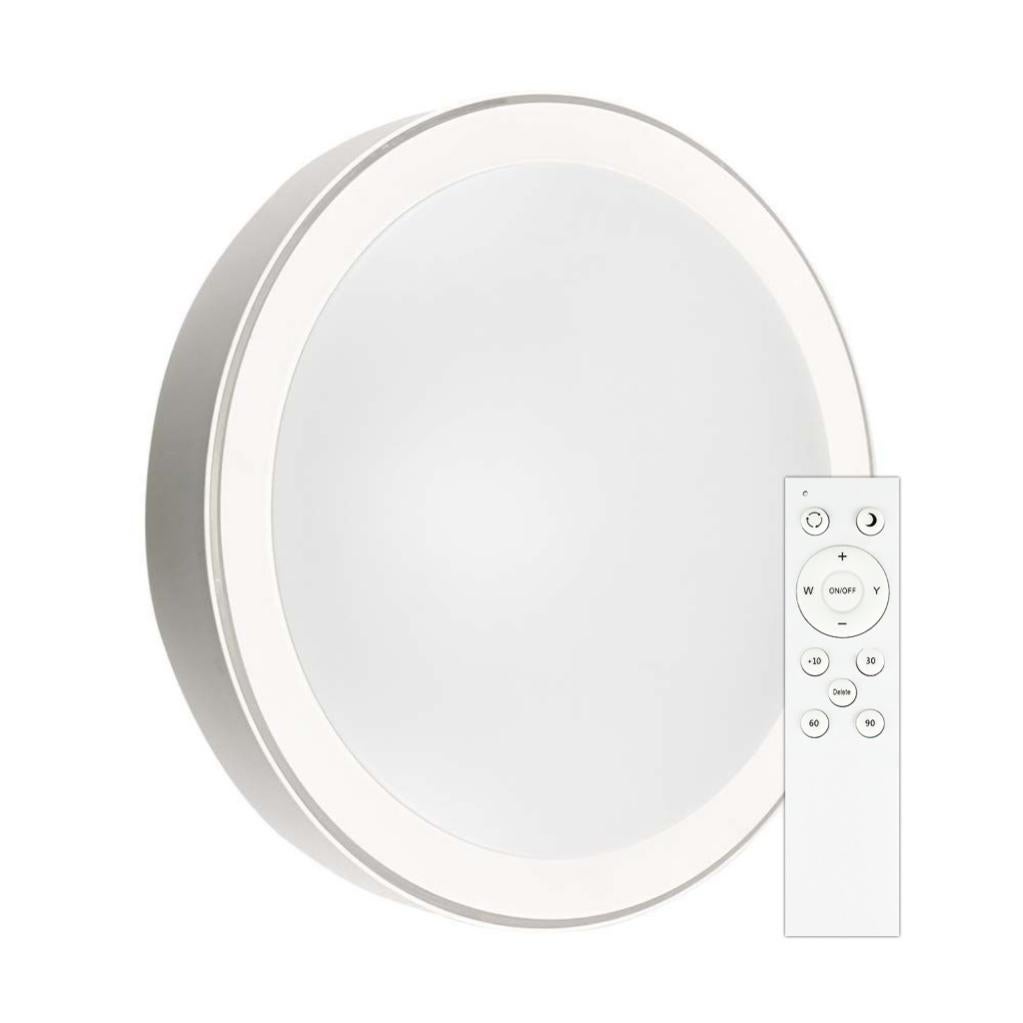 Plafonnier LED Rond 29 Cm - Télécommande RGB + Blanc - Dimmable - Moderne IP20