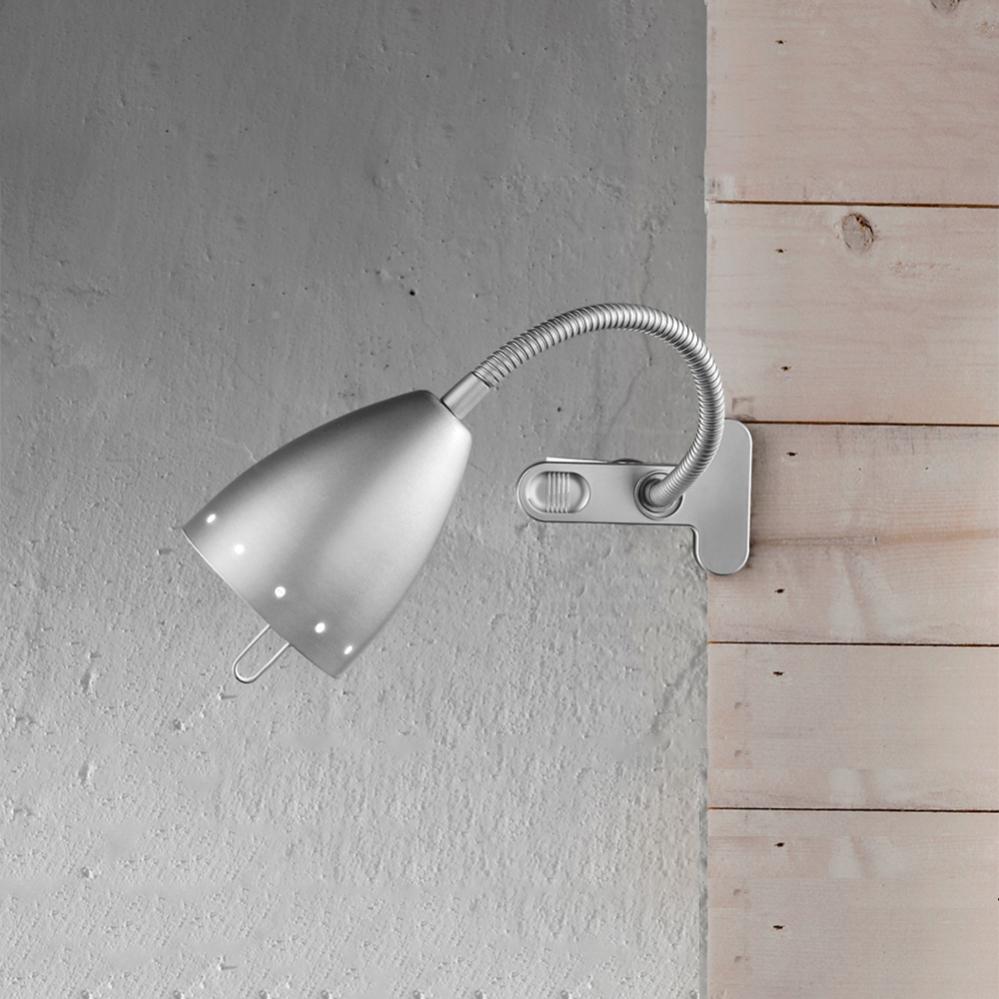 Nogy Lampada Da Tavolo Con Caricabatterie Wireless E Orologio | LED 3 Colori, Luminosità Regolabile, Porta USB | Moderna Per Scrivania Ufficio