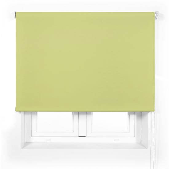 Estor enrollable translúcido Samba Sage verde INSPIRE de 165x250cm