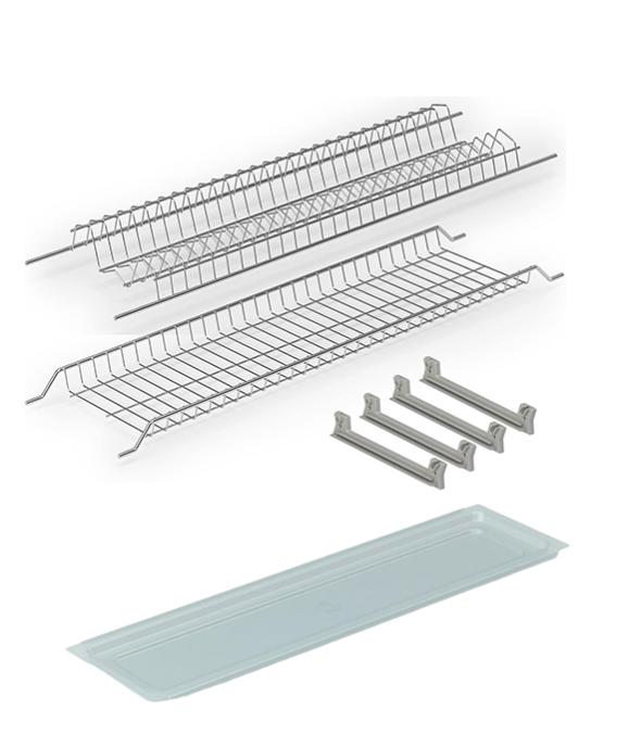 76 Cm Scolapiatti In Acciaio Inox Da 76 Cm Di Lunghezza Variabile Da 1088353 - Foto 2