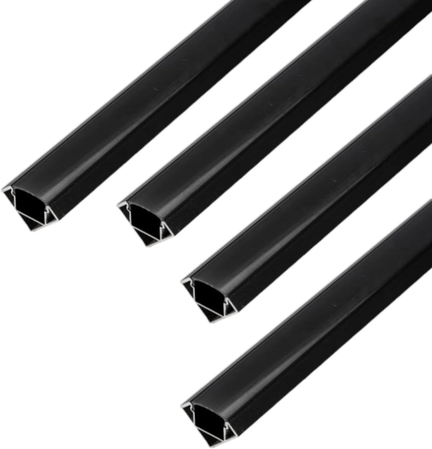 Canalina Cablaggio Alluminio 50mm - Lunghezza 1.1m, Per Nascondere Cavi, Argento - Foto 6