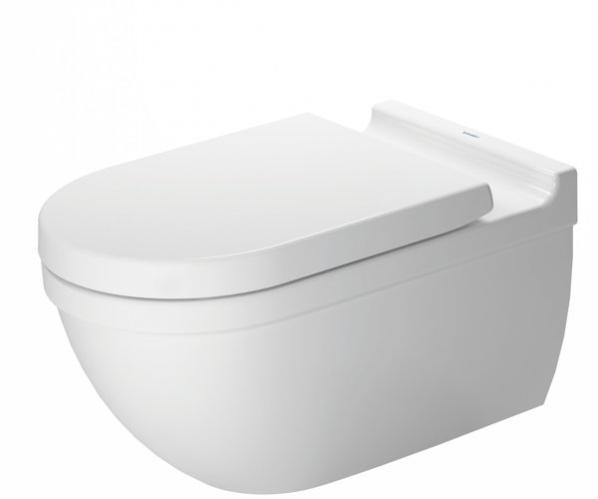 Duravit Starck 3 WC à suspension murale, lavevaisselle, pour siège de
