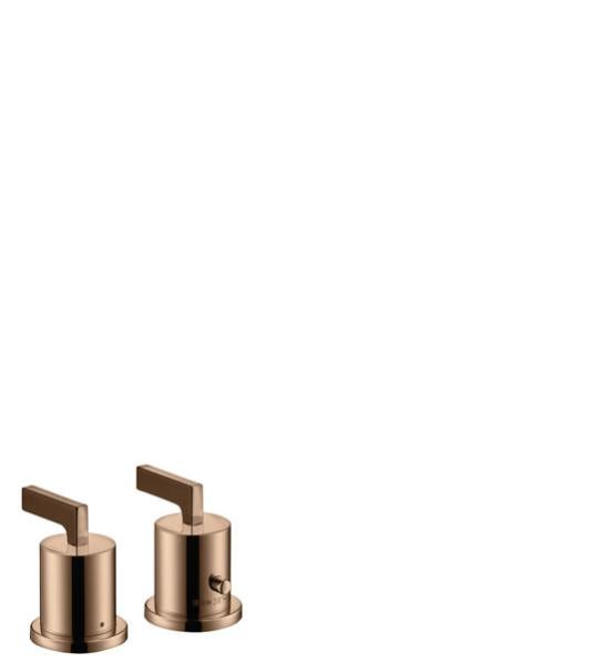Rubinetto Da Bagno Bronzo Lucidato A Olio, 2 Maniglie, 3 Fori, Beccuccio Girevole 360° Con Scarico Pop-up, F-0048-ORB
