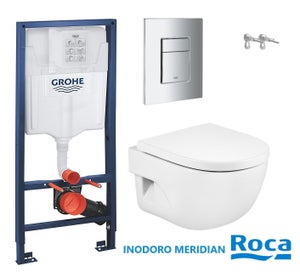 Tapa WC Roca Meridian adaptable en Resiwood