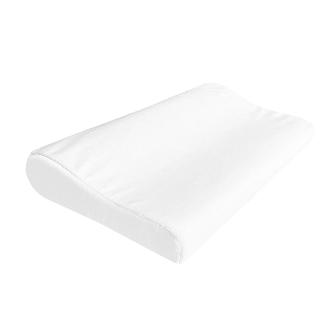 Acomoda textil – almohada viscoelástica cervical para cuello. almohada desenfundable y lavable con cremallera, adaptable y ergonómica.