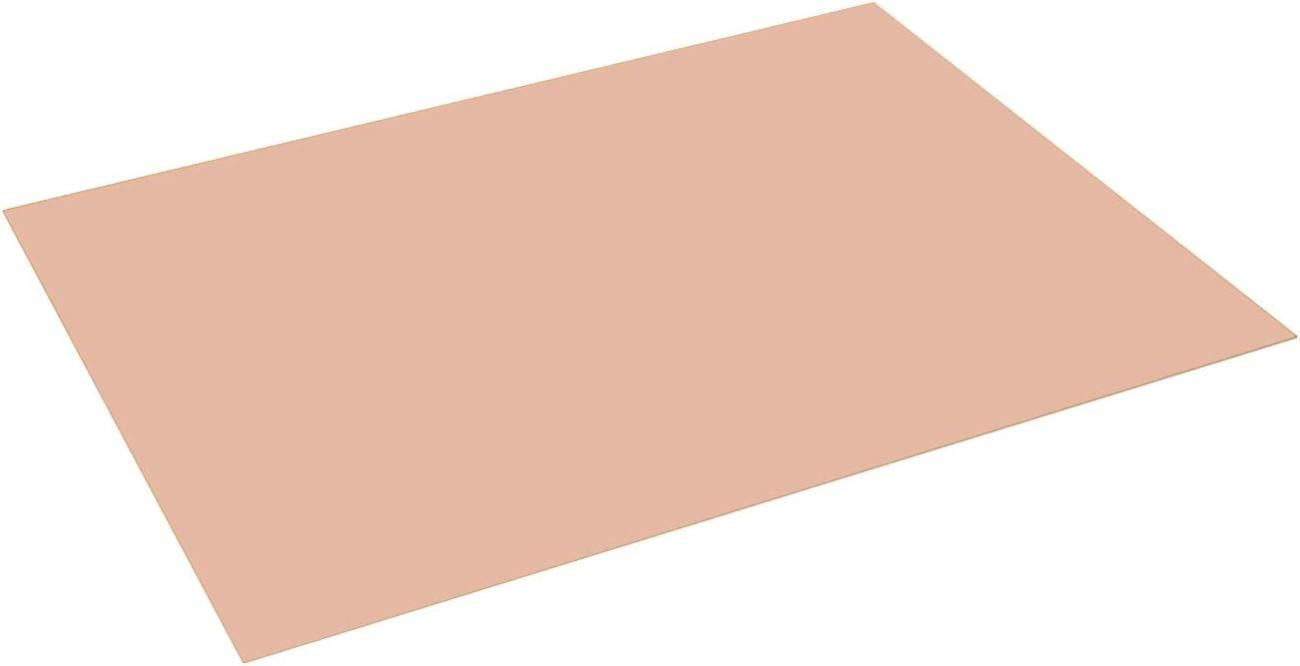Carton Plume Saumon 180g - Lot 125 Feuilles 50x65cm Qualité Pro