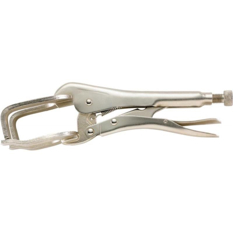 Irwin 25ZR Pince-Étaux De Soudeur 225 Mm - Mâchoires Profilées Pour Travaux De Soudage