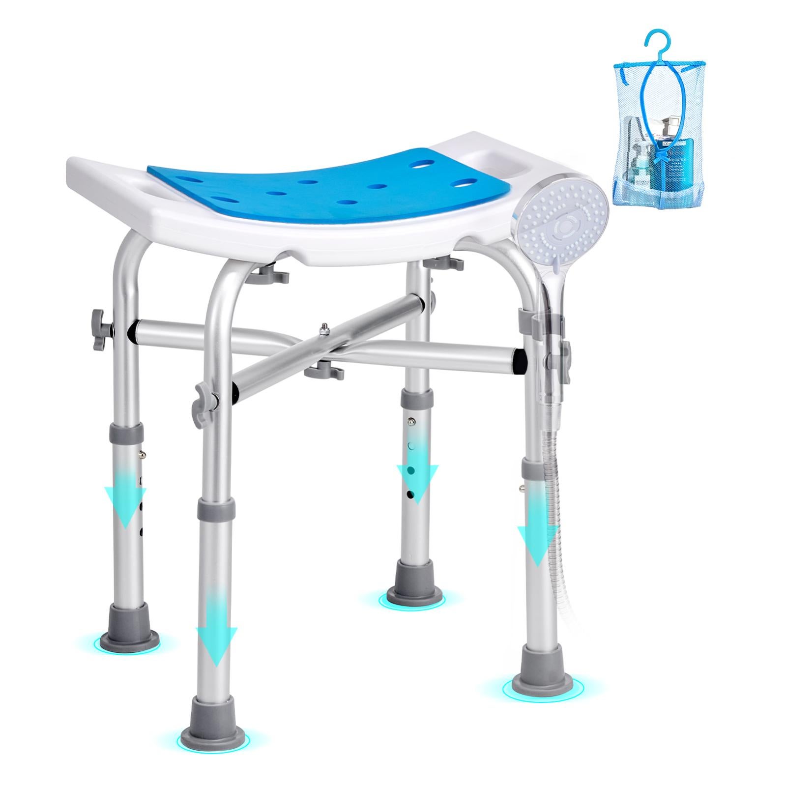 VEVOR Siège de Douche Antidérapant Hauteur Réglable 405480 mm Tabouret