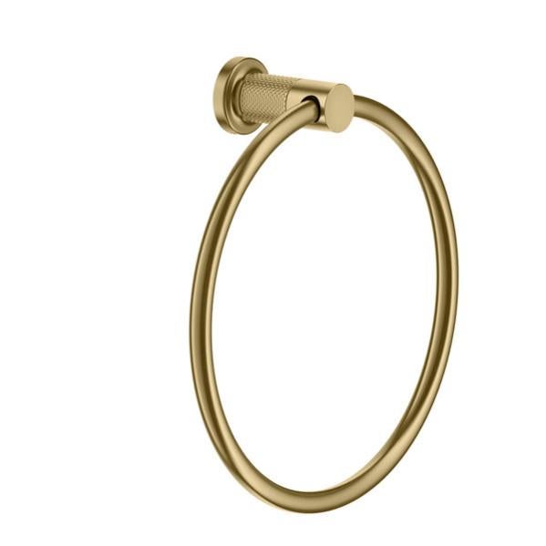 CASEWIND Porta salviette argento, anello portasciugamani in cristallo cromato, fissaggio a muro di forma tonda con foratura per accessori bagno doccia