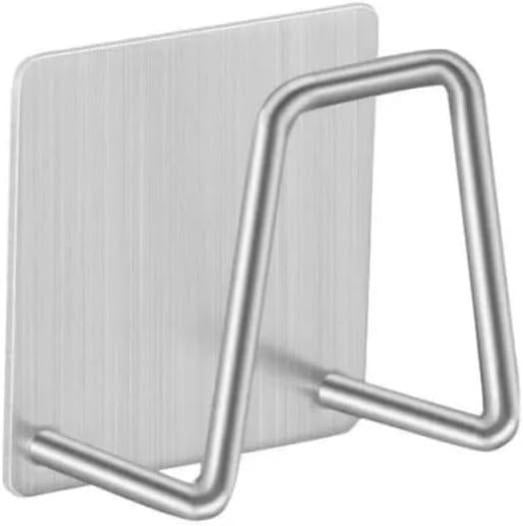Porte-éponge Adhésif Pour Évier , Acier Inoxydable Antirouille