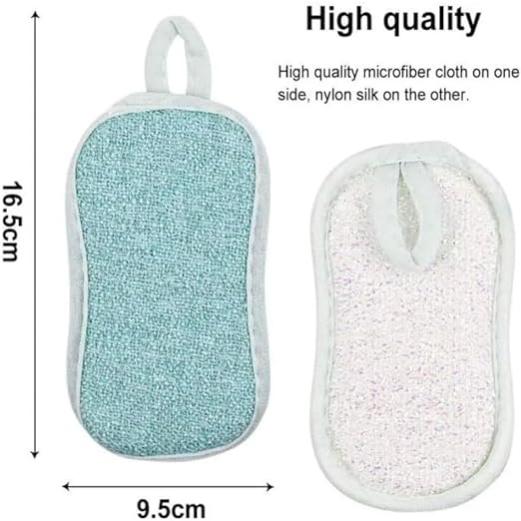 Lot De 6 Éponges à Poussière PVA Réutilisables Multifonctions Rondes - Nettoyage Absorbant