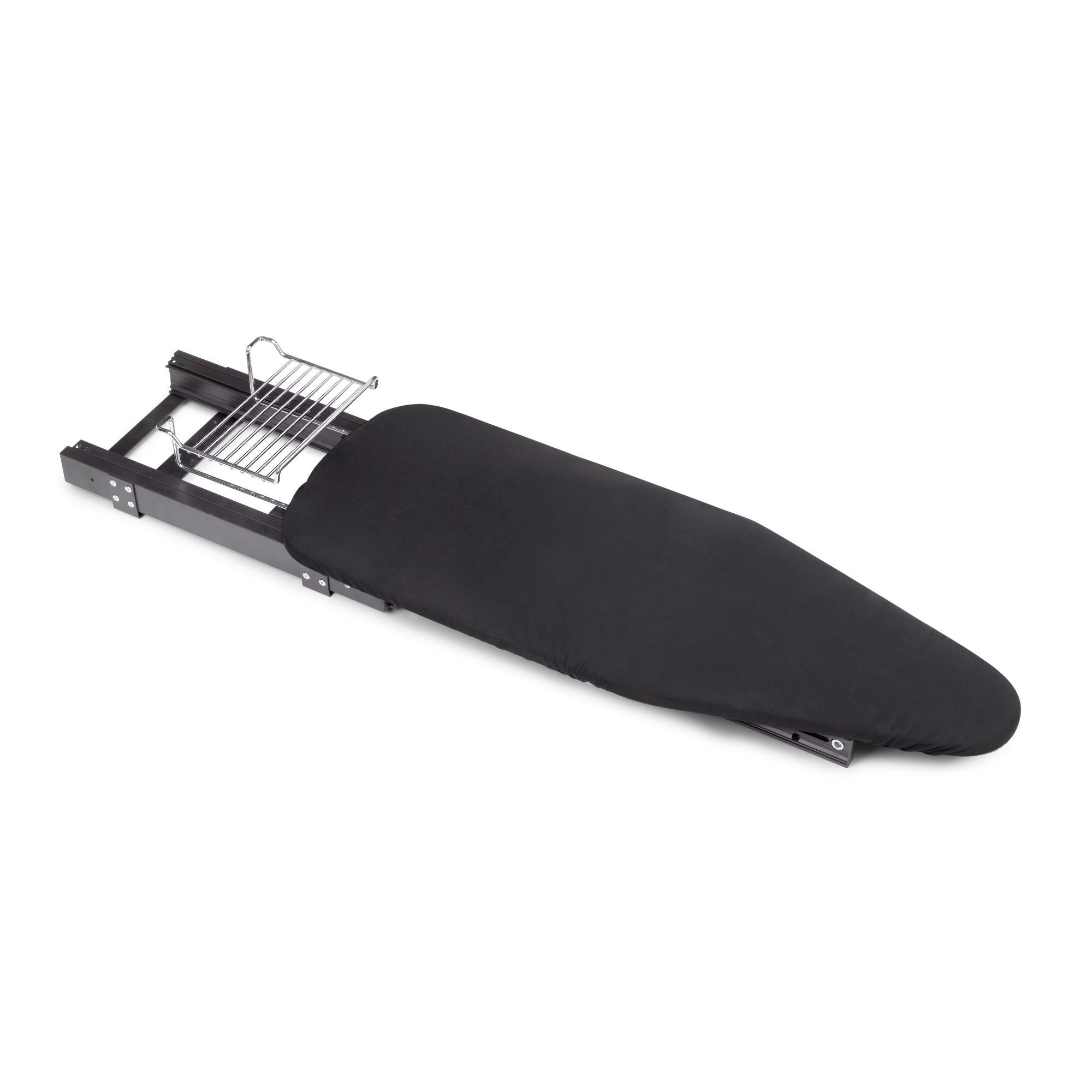 Planche à Repasser Murale Pliante Et Rotative 180° – 80x30 Cm, Avec Housse Résistante à 250°C, Gain De Place Pour Placard Ou Buanderie