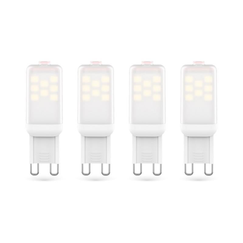 Xanlite Lot de 4 Ampoules SMD LED Capsules, culot G9, 200 lumens