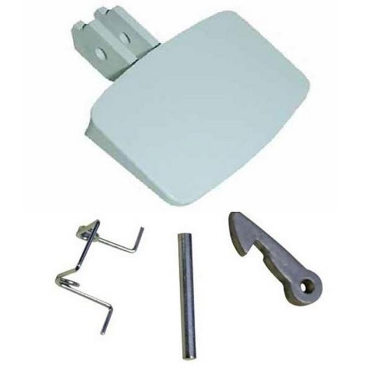 Poignée De Hublot Blanche Pour Lave-linge Indesit - Réf. C00053709 / C00035766 - Neuf