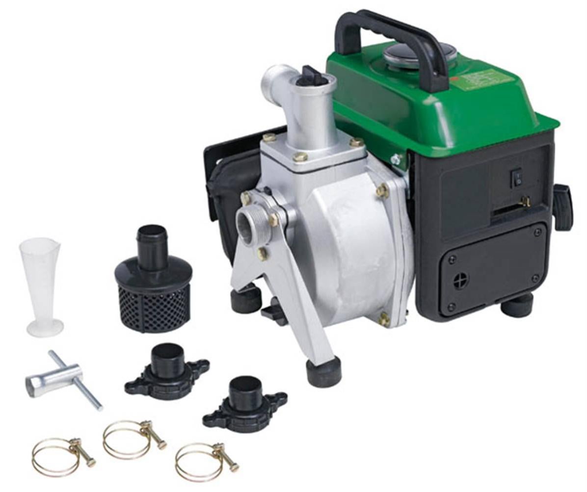 Motopompe à Eau Thermique 42.7cc - Auto-amorçante, Débit 7m³/h, Hauteur Aspiration 7m