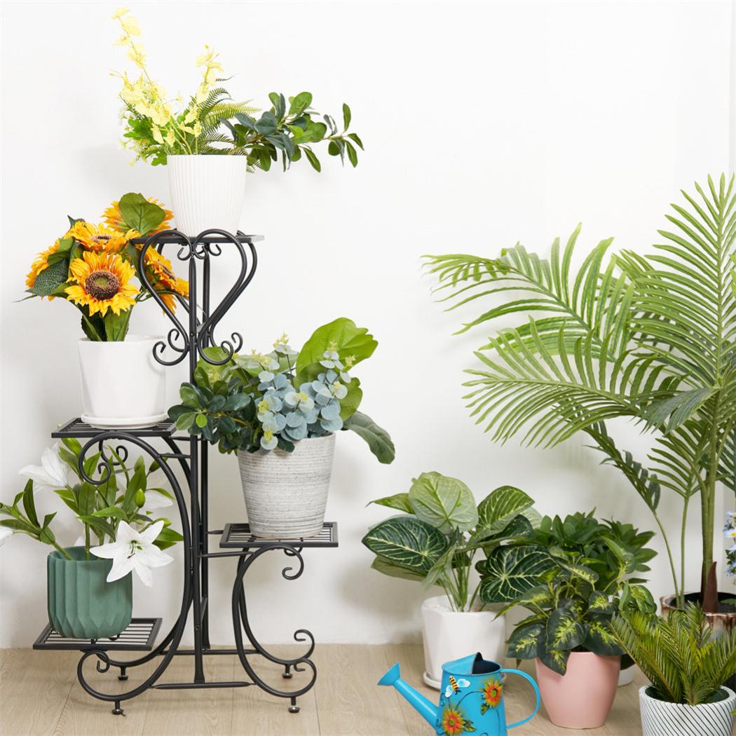 Porte Plantes Étagère Plante Intérieure Support Pot de Fleurs Extérieur - 6