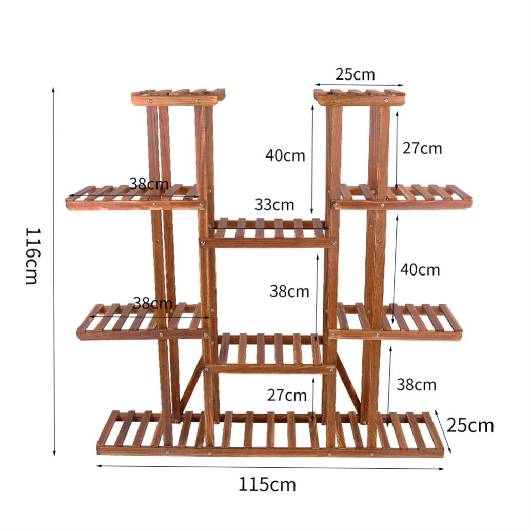 Porte Plante Intérieur Étagère Plantes Support Plantes pour Jardin - 3