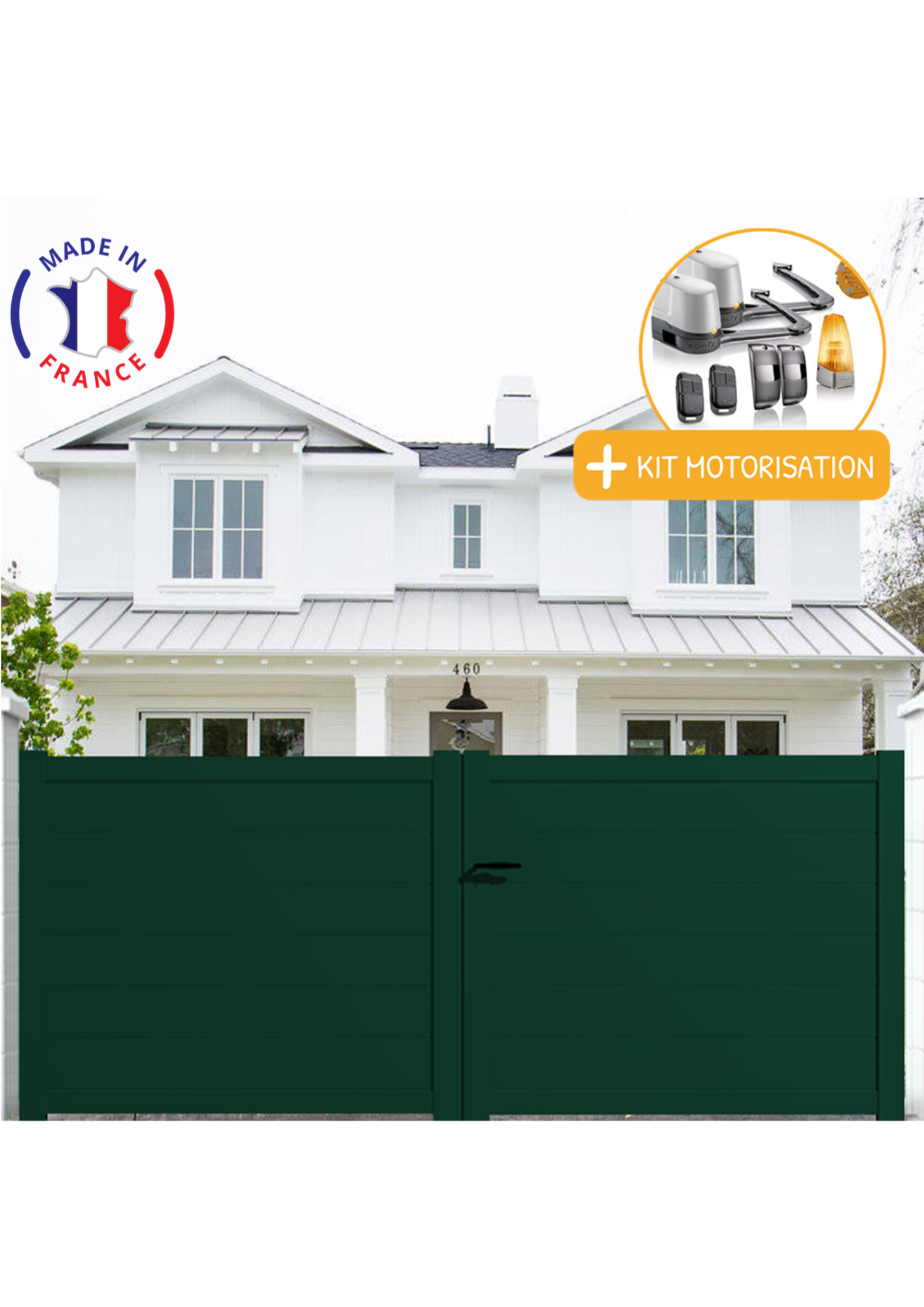Porta A Battente In Alluminio Massiccio In Kit Dimensioni L.1000  Tra I Montanti X H 1700 Mm Bianco Ral 9010 86247806