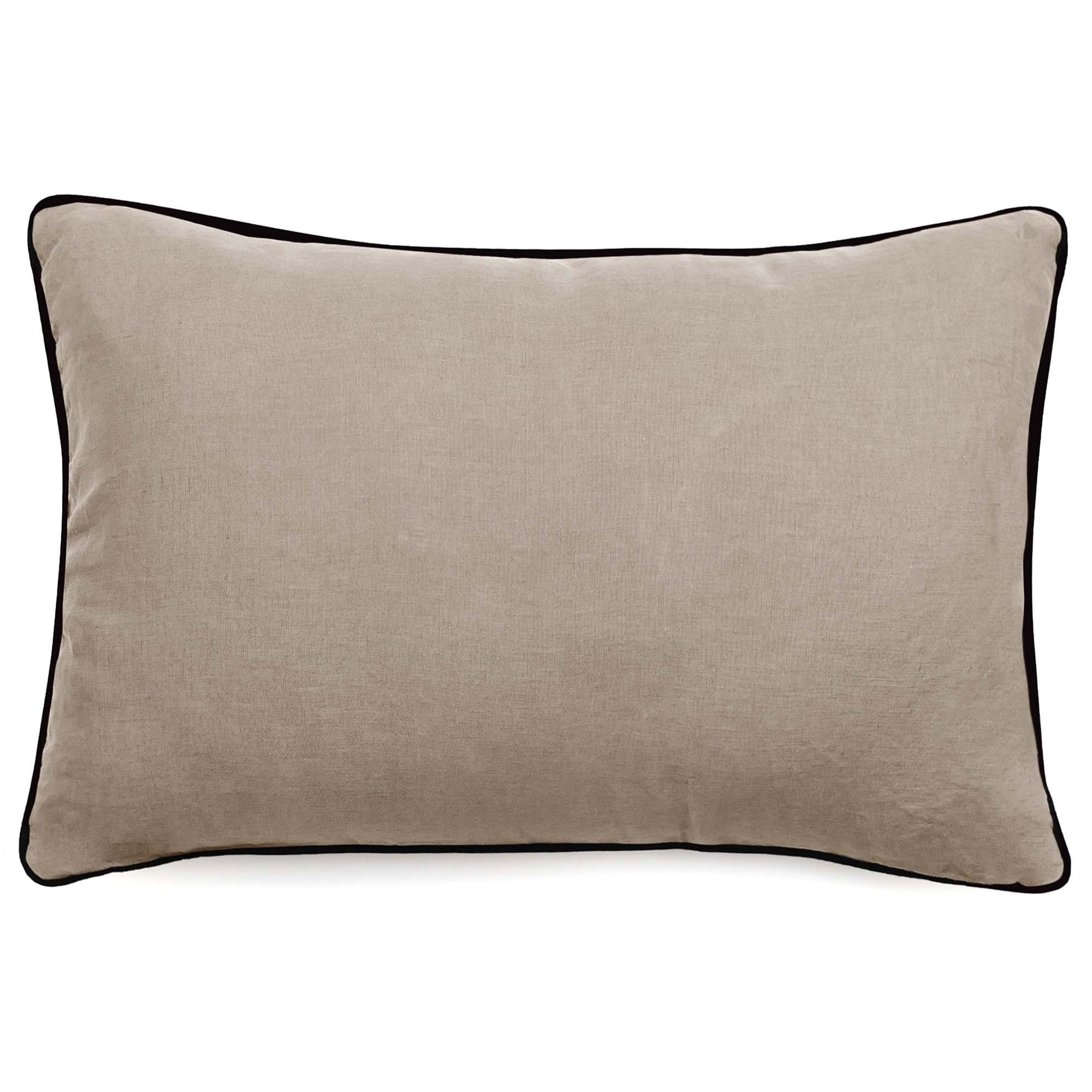 Housses De Coussin 4 Pcs Aspect De Lin Anthracite 40x40