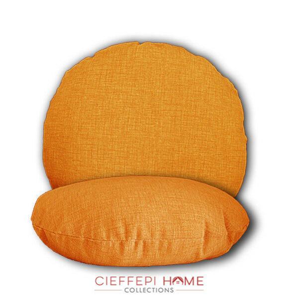 ED Enjoy Home Cuscino Sfoderabile 40x40 Cm - Cotone Blu Anatra, 400g, Lavabile Con Zip, Certificato OEKO-TEX