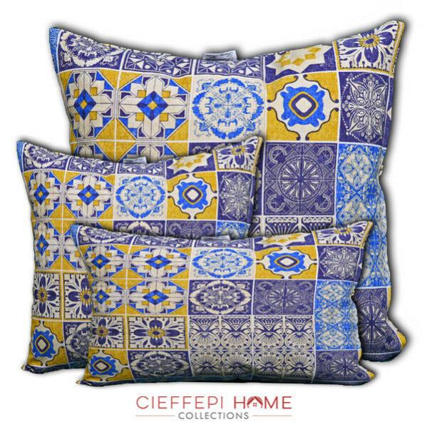 Morbiflex Cuscino Arredo - Blu - 50x50 cm