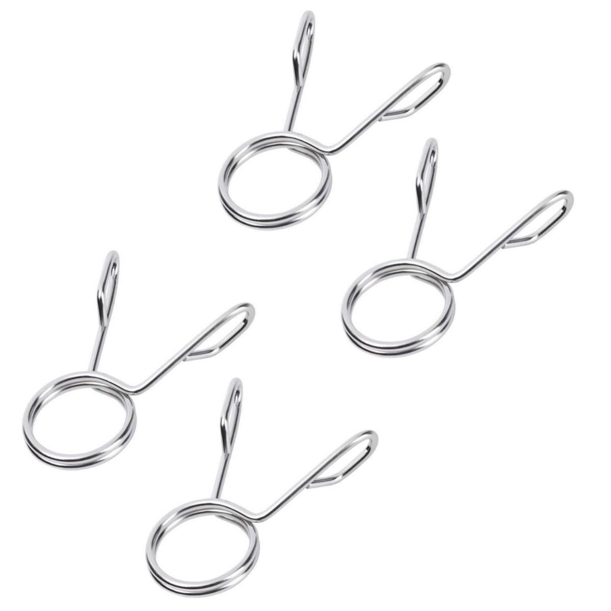 Chiusure A Molla Per Bilancieri - 30 Mm, Acciaio Cromato, Per Palestra E Casa - Foto 5